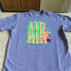 Purple Nike graphic T